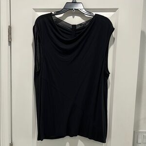 Elegant Black Sleeveless Top
